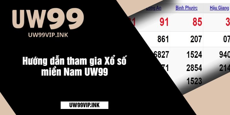 Hướng dẫn tham gia Xổ số miền Nam UW99