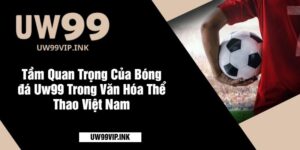 Tầm Quan Trọng Của Bóng đá Uw99 Trong Văn Hóa Thể Thao Việt Nam