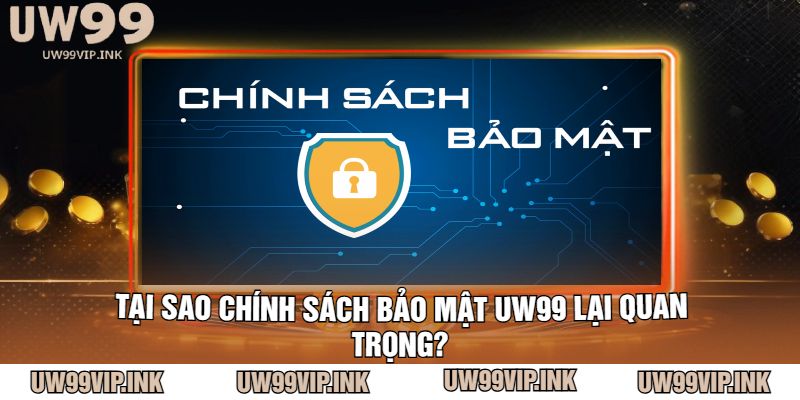 Tại sao chính sách bảo mật UW99 lại quan trọng?